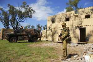 Reconfigurable Urban Operations Training Facility built for the Australian Army