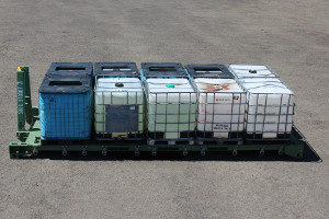 Flatrack delivered to the New Zealand Defence Force laden with NATO standard pallets