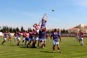 Australian Army Rugby Old Boys playing against the Istanbul Ottomans
